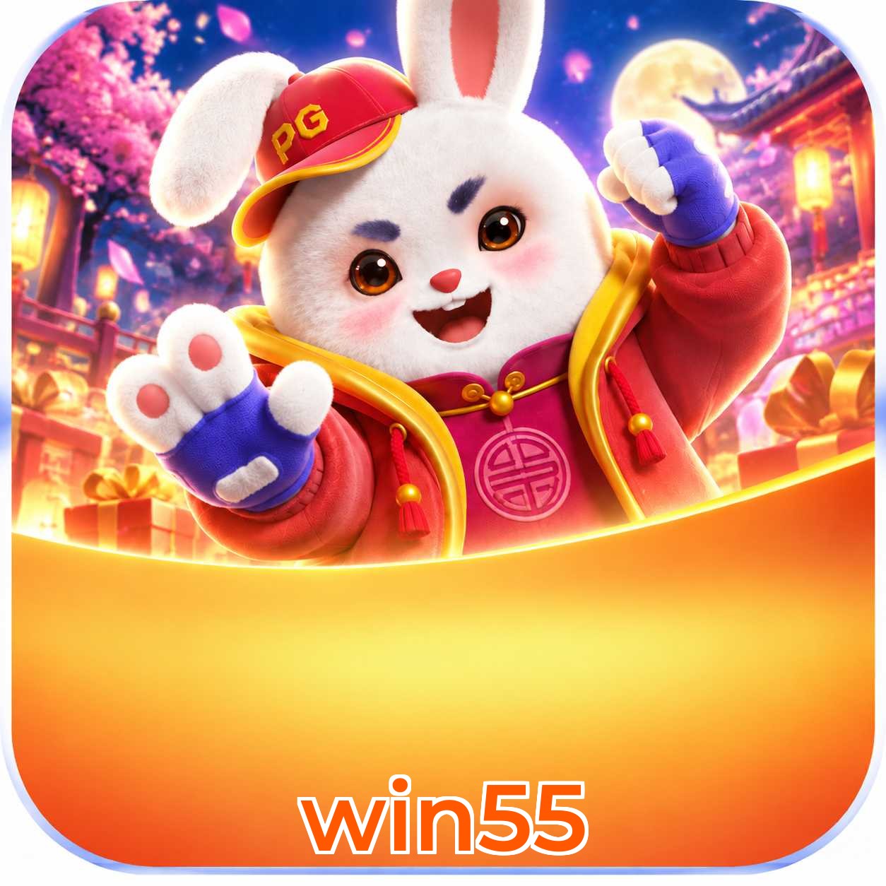 Interface de jogos na win55 incluindo Plushie Frenzy